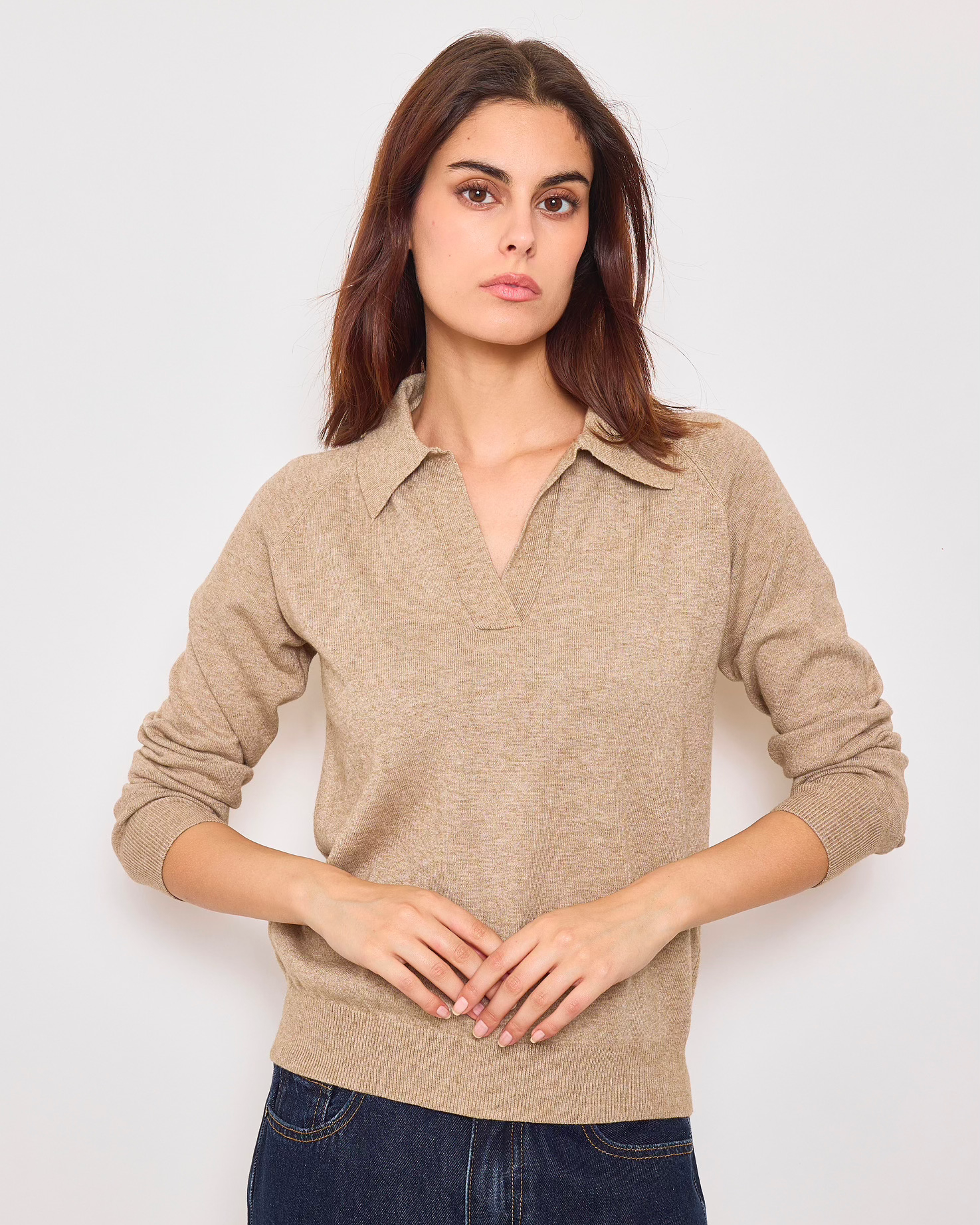 Sunny Studio Paris Dania Polo - Camel