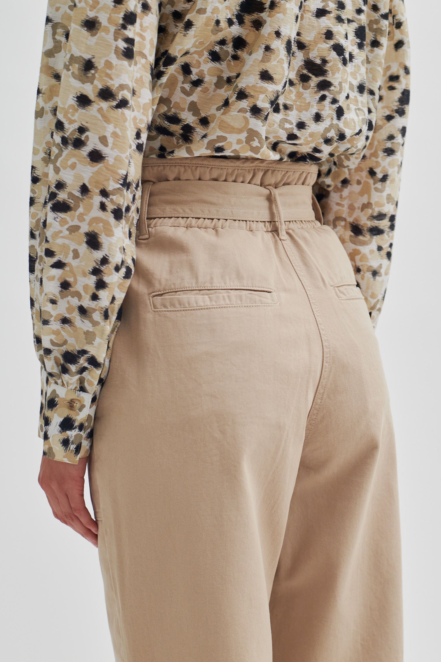 Second Female Zizanne Trousers - Crockery
