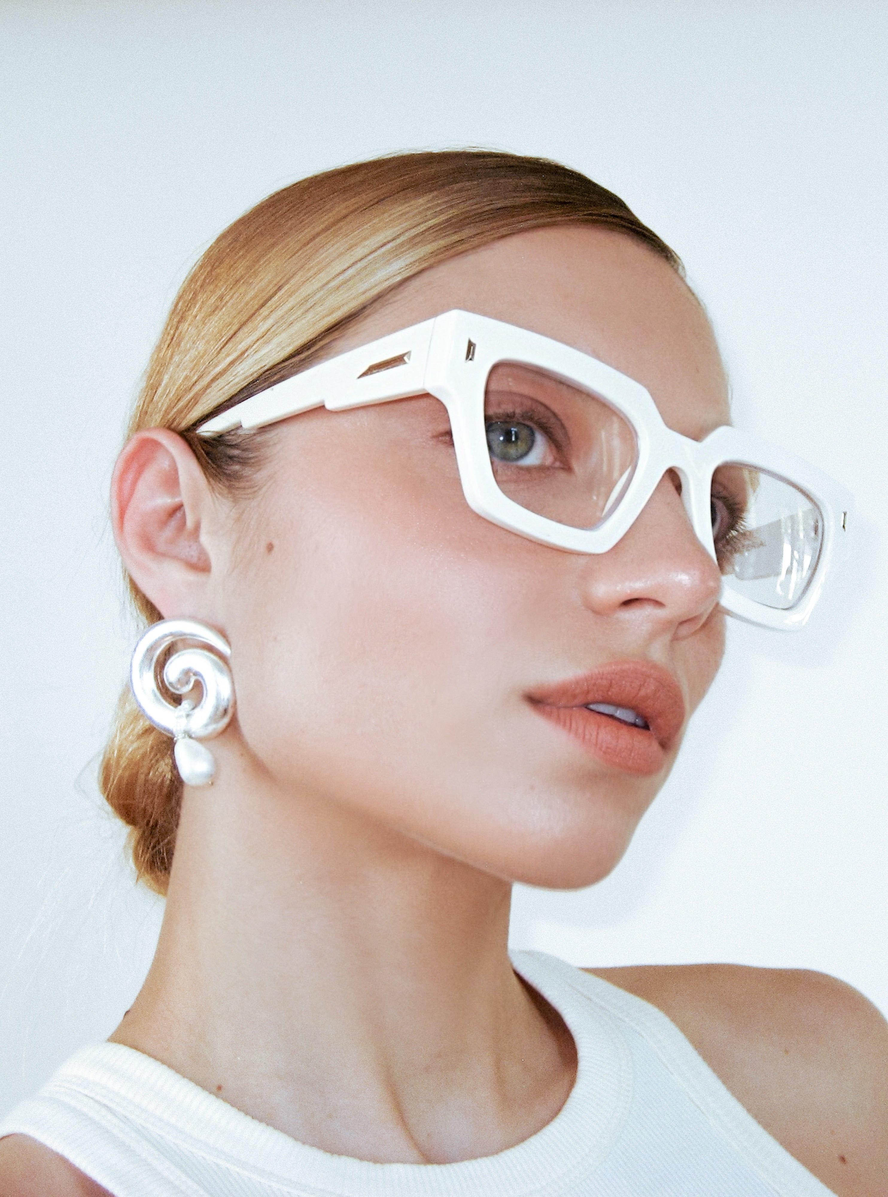 Reality Eyewear Fitch Reader - Ivory