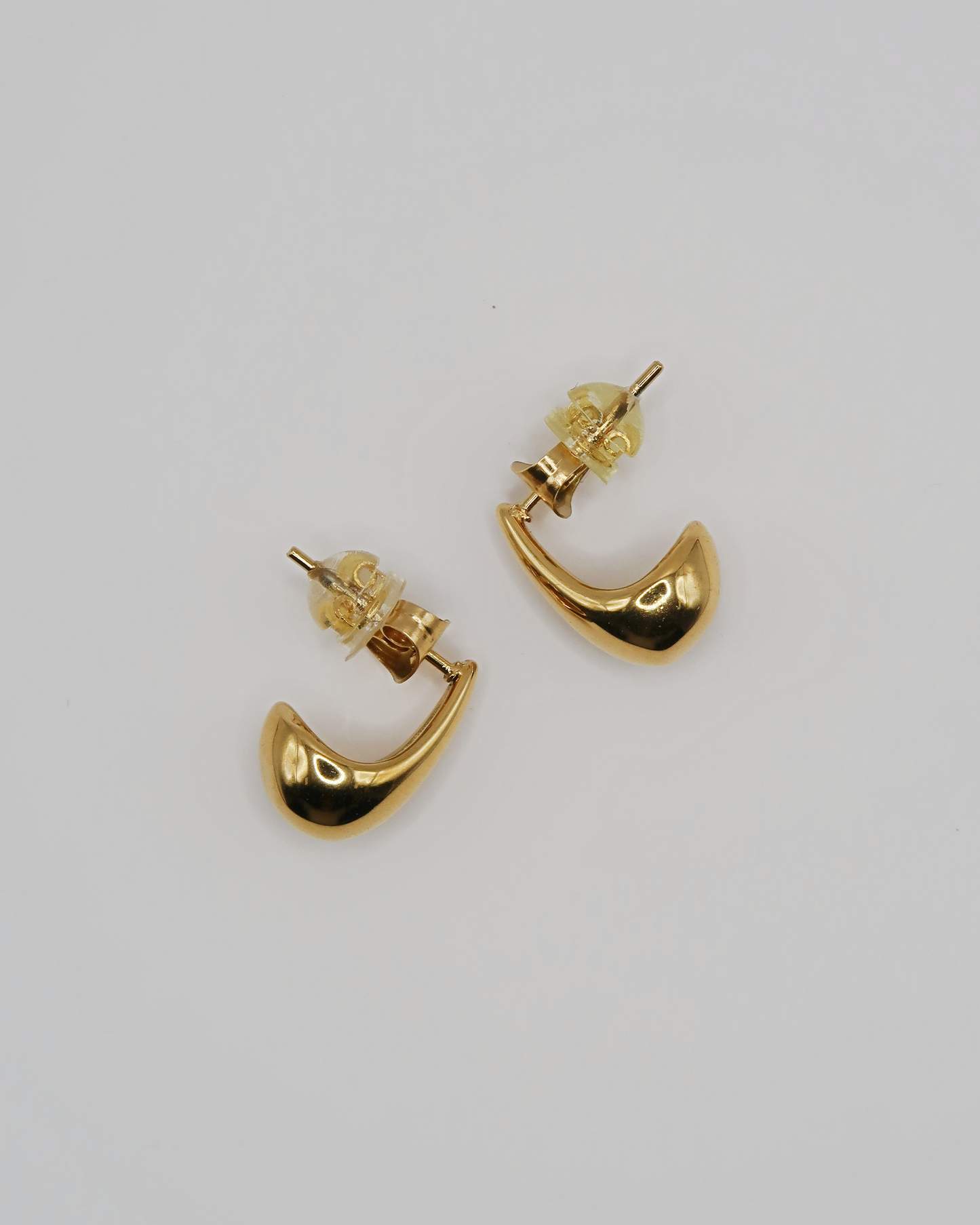 Humbleworks Bacall Medium Tear Drop Earrings - Gold