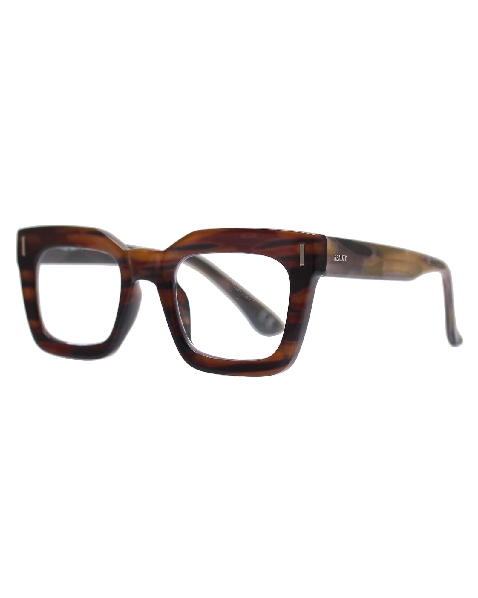 Reality Eyewear Keats Reader - Wood Turtle