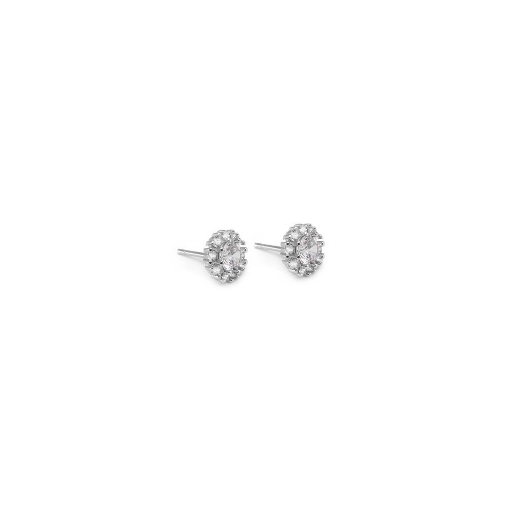 Vestopazzo Vintage Highlights Earrings (KS3011) - Silver