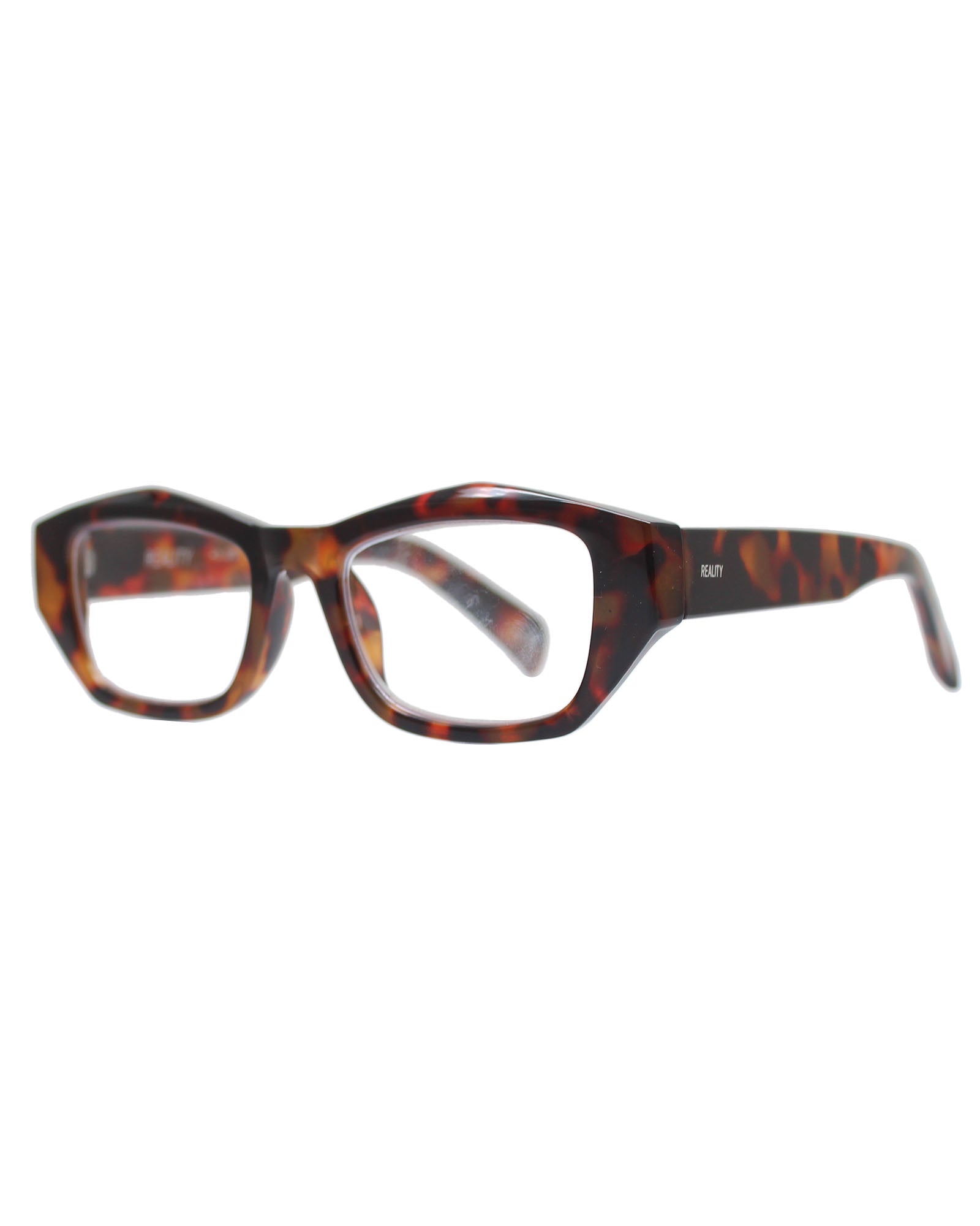 Reality Eyewear Oras Reader - Brown Turtle