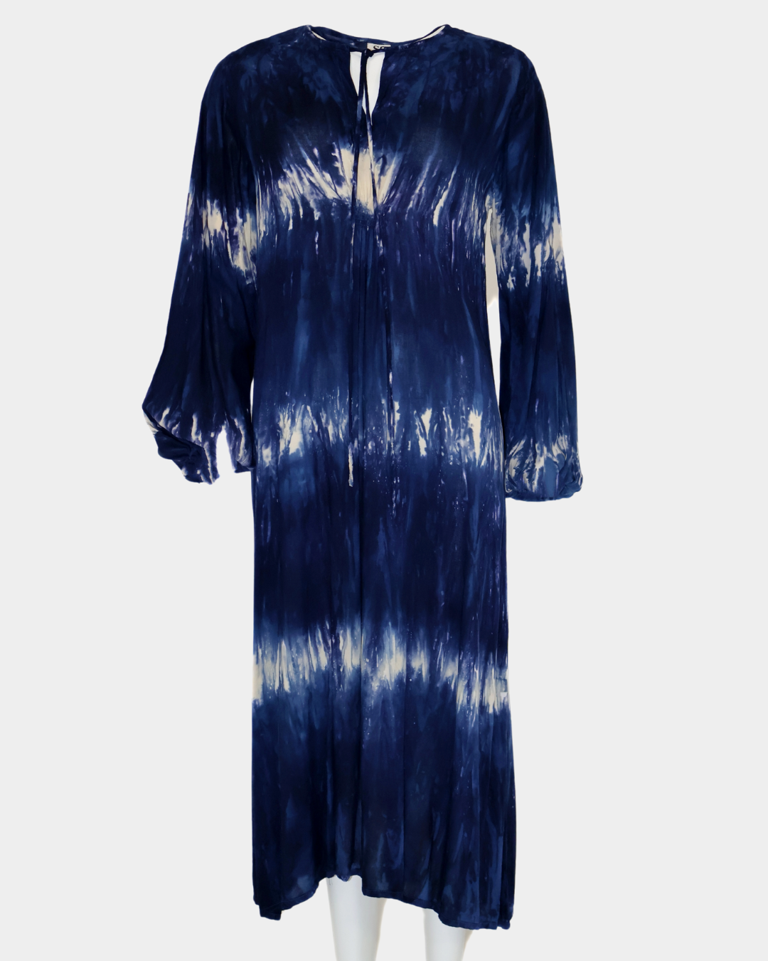 SC Leblon Maxi Dress - Navy Tie Dye