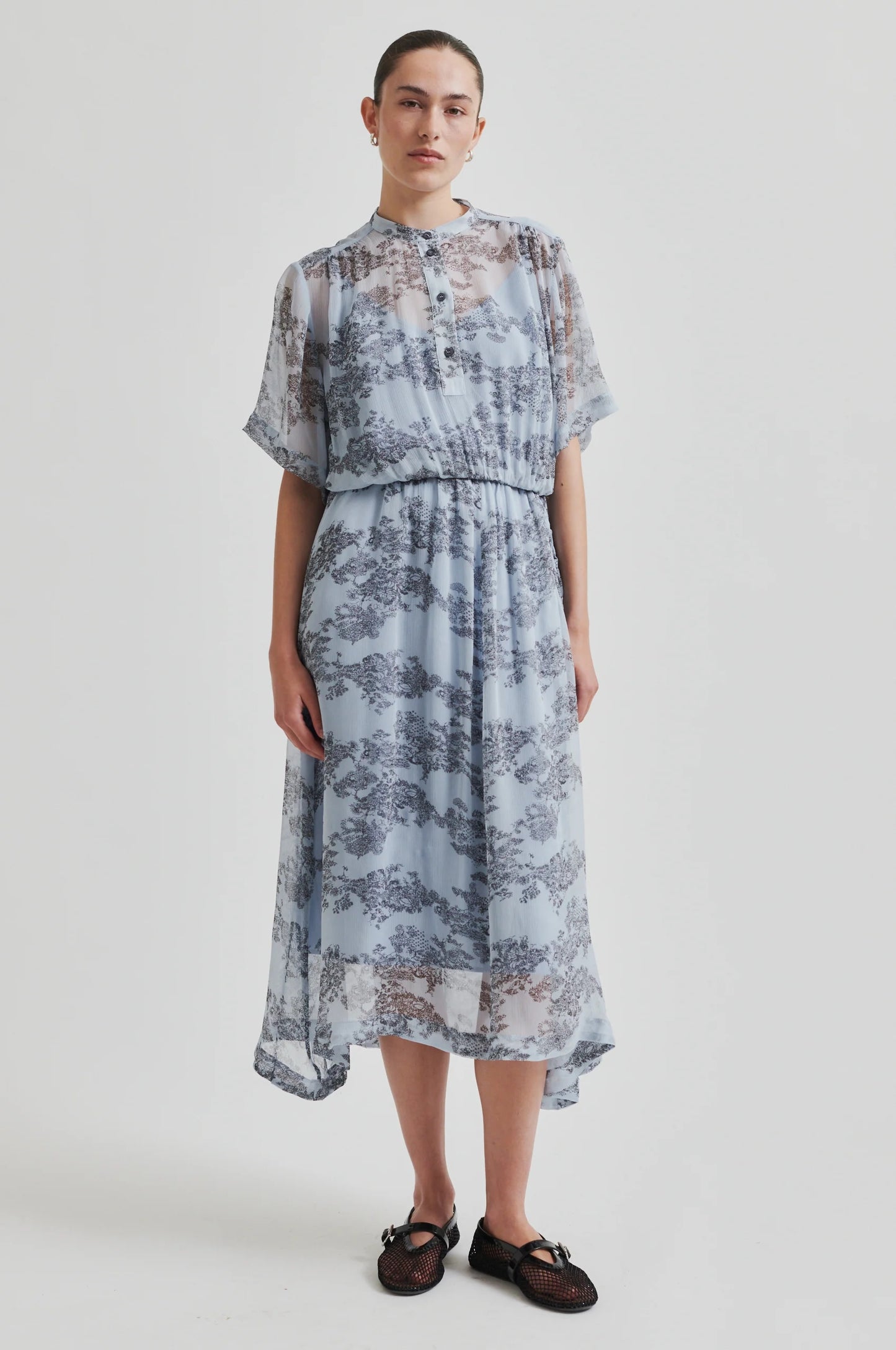 Second Female Maje Dress - Cashmere Blue