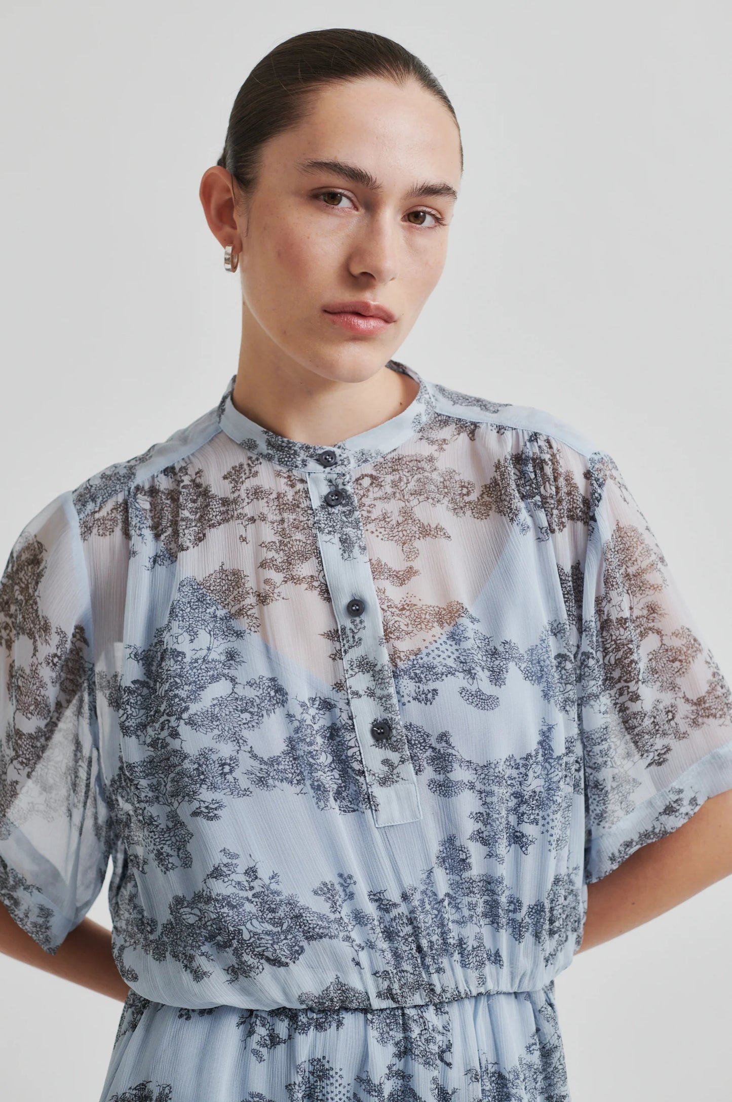 Second Female Maje Dress - Cashmere Blue