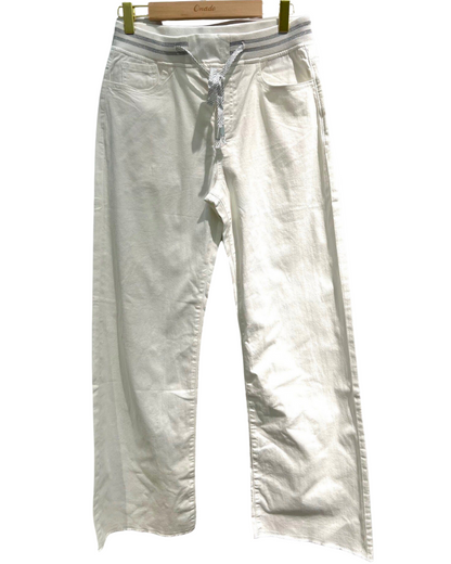 Maison Onado Celeste Jogger - White