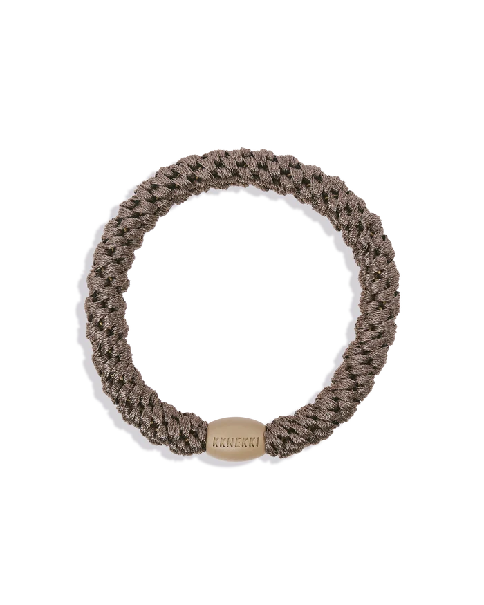 KKNEKKI HAIR TIES - Mole Brown