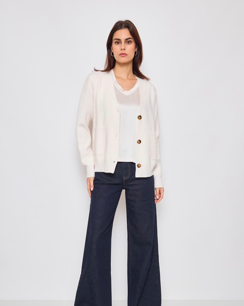 Sunny Studio Paris Sandra Cardigan - Ecru
