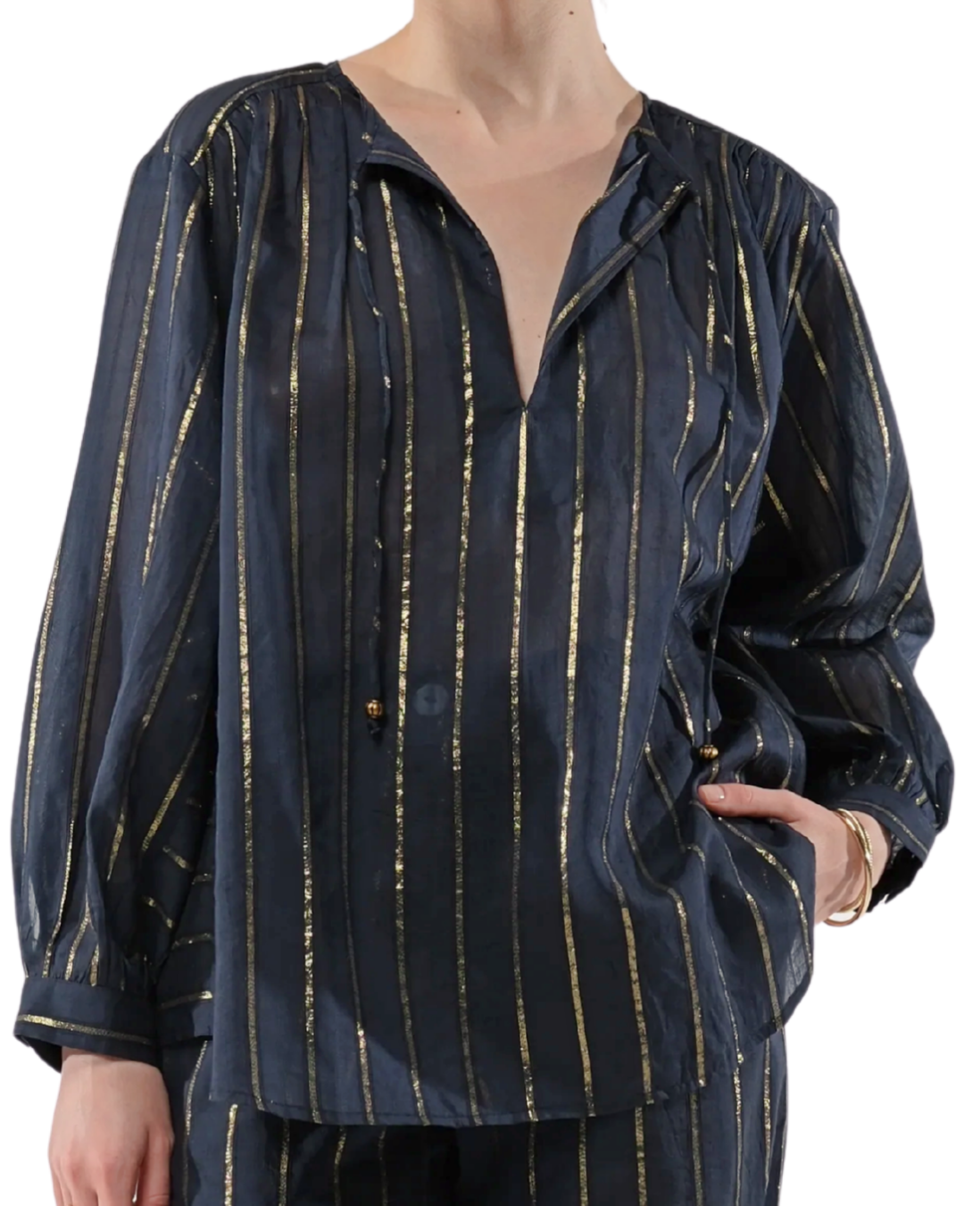 Goa Paris Jazz Shirt - Navy