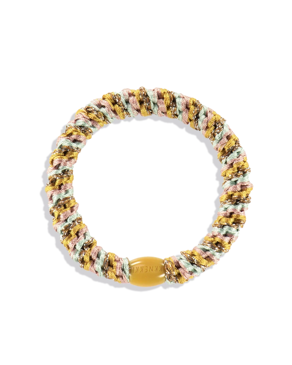 KKNEKKI HAIR TIES - Mustard Pink