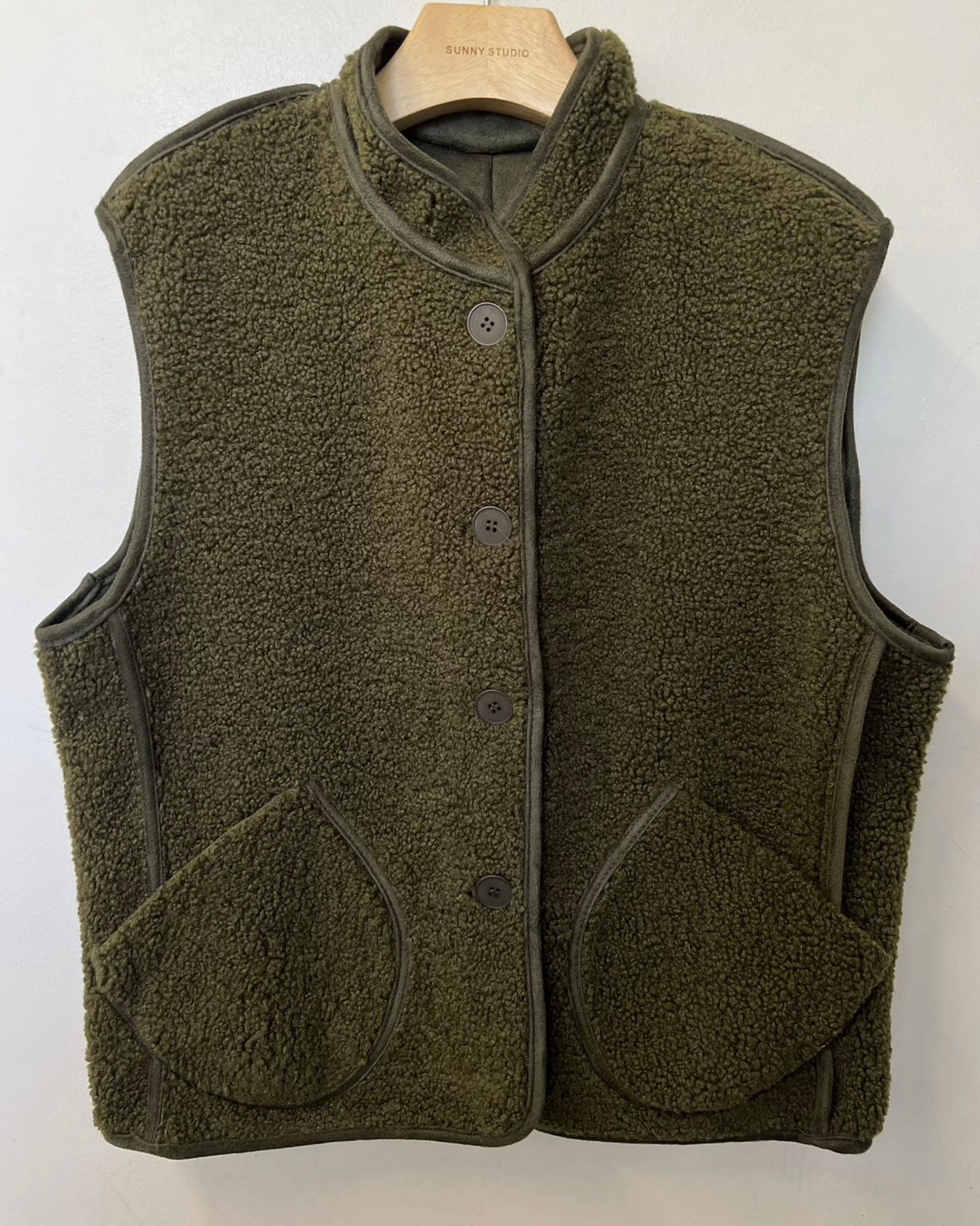 Sunny Studio Paris Valentina Gilet - Khaki