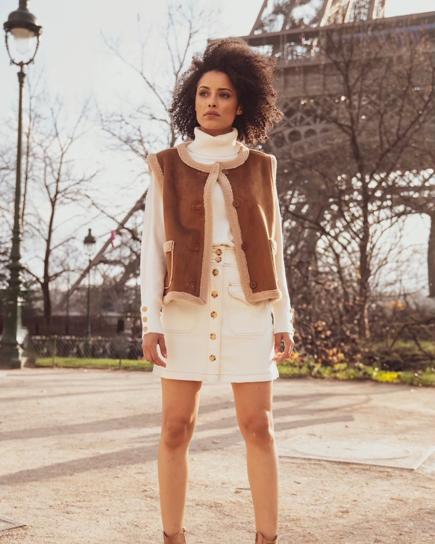 Sunny Studio Paris Melina Turtleneck - Ecru