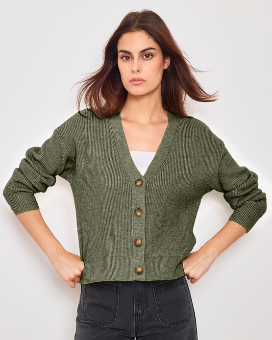 Sunny Studio Paris Ida Cardigan - Khaki