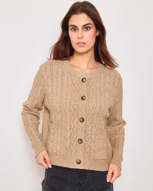Sunny Studio Paris Sonia Cardigan - Camel
