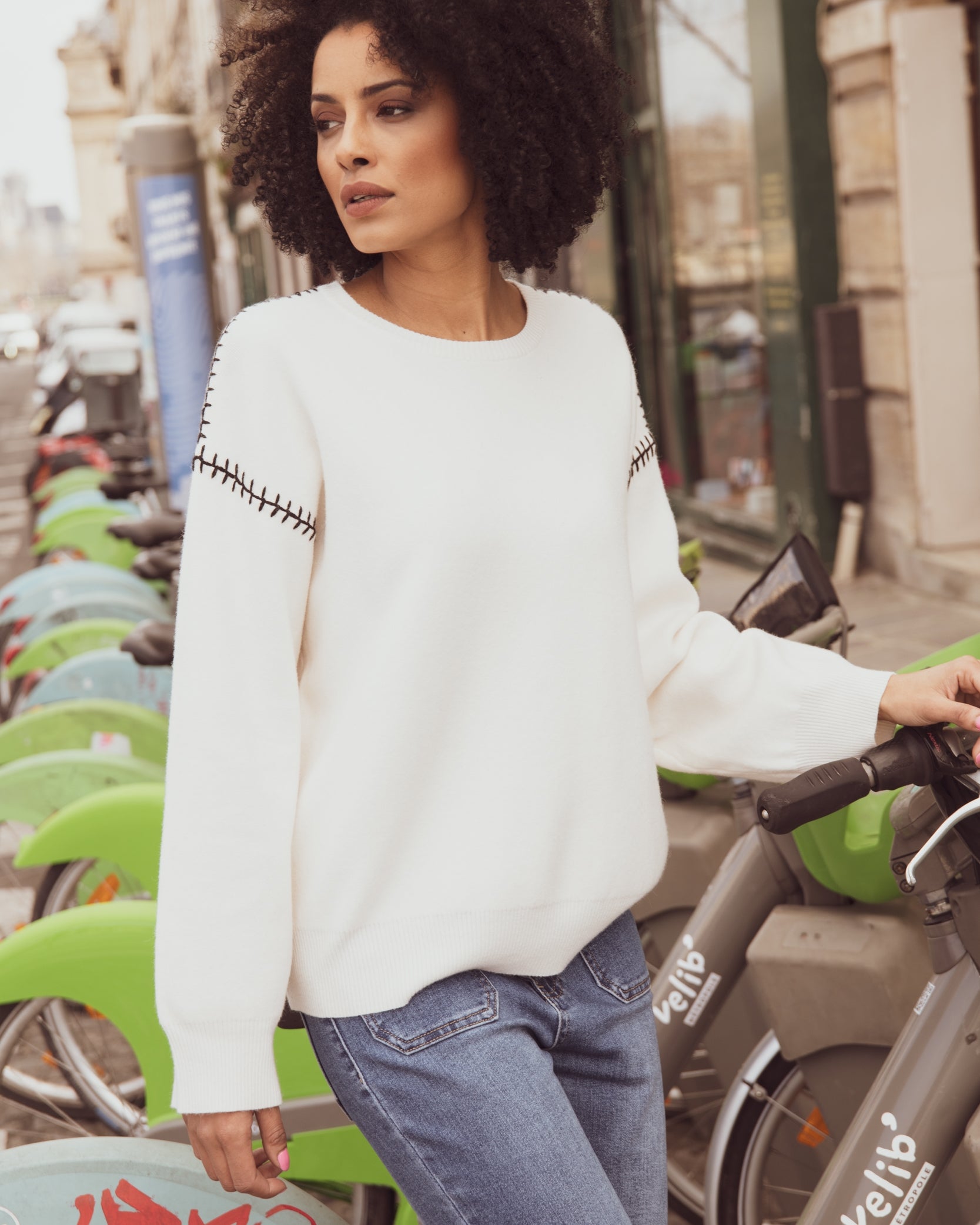 Sunny Studio Paris Gloria Sweater - Khaki