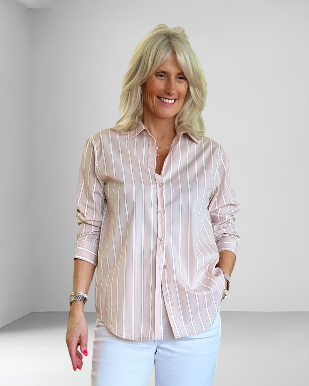 Milson Gabi Shirt - Biscuit