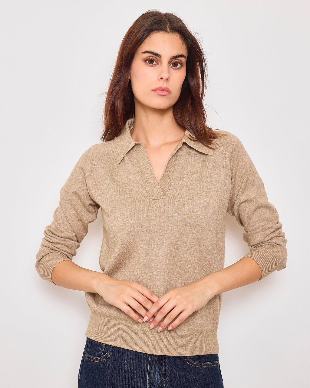 Sunny Studio Paris Dania Polo - Camel