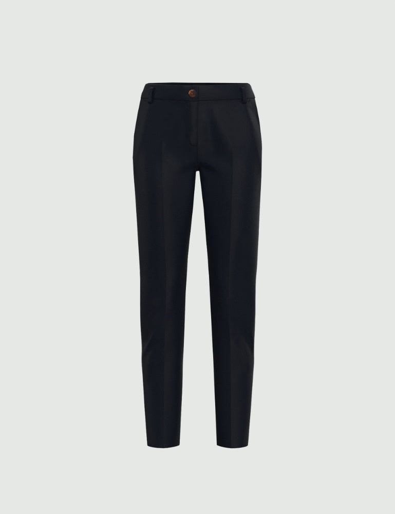 Emme Marella Giuda Long Trouser - Black