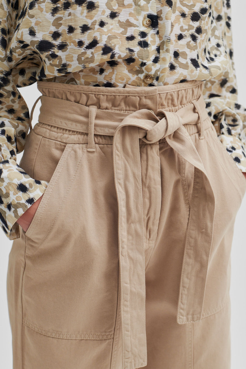 Second Female Zizanne Trousers - Crockery