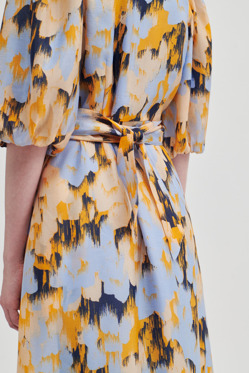Second Female Marigold Wrap Dress - Heather