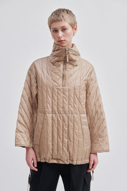 Second Female Quilly Anorak - Silver Mink