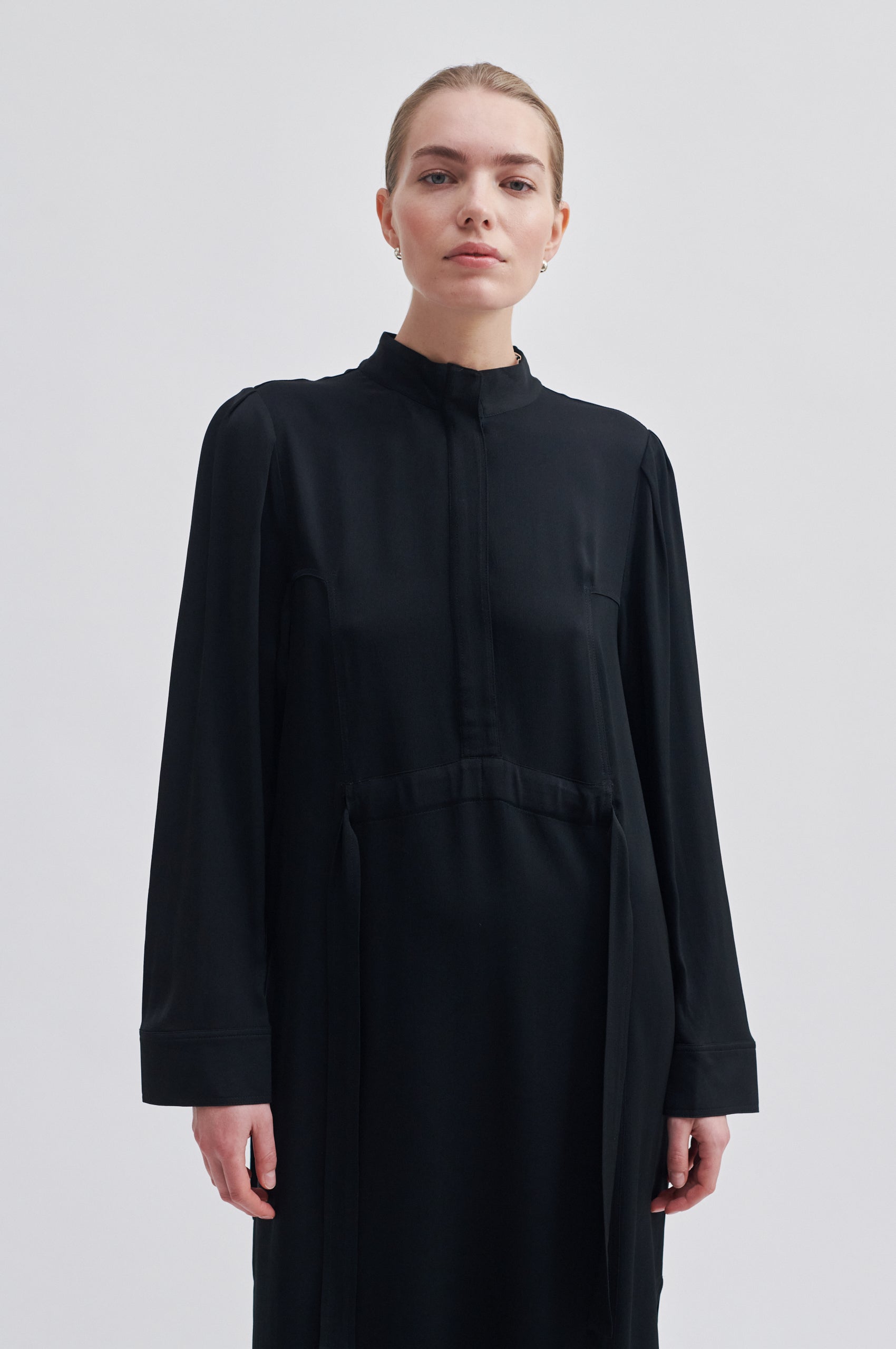 Second Female Poine Dress - Black