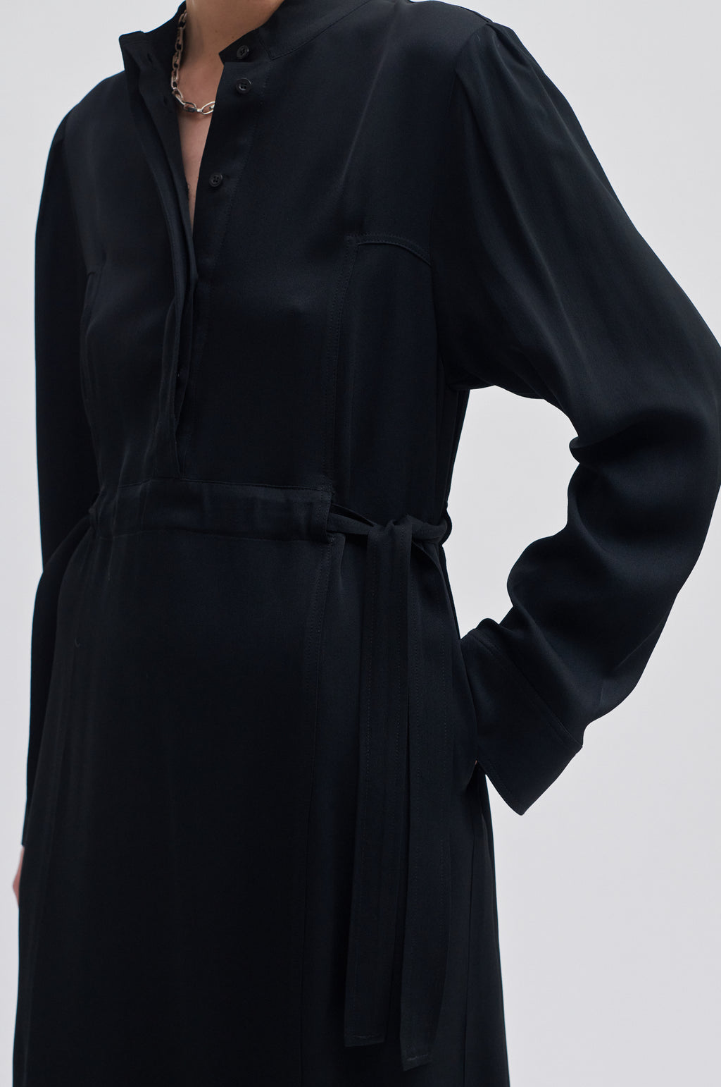 Second Female Poine Dress - Black