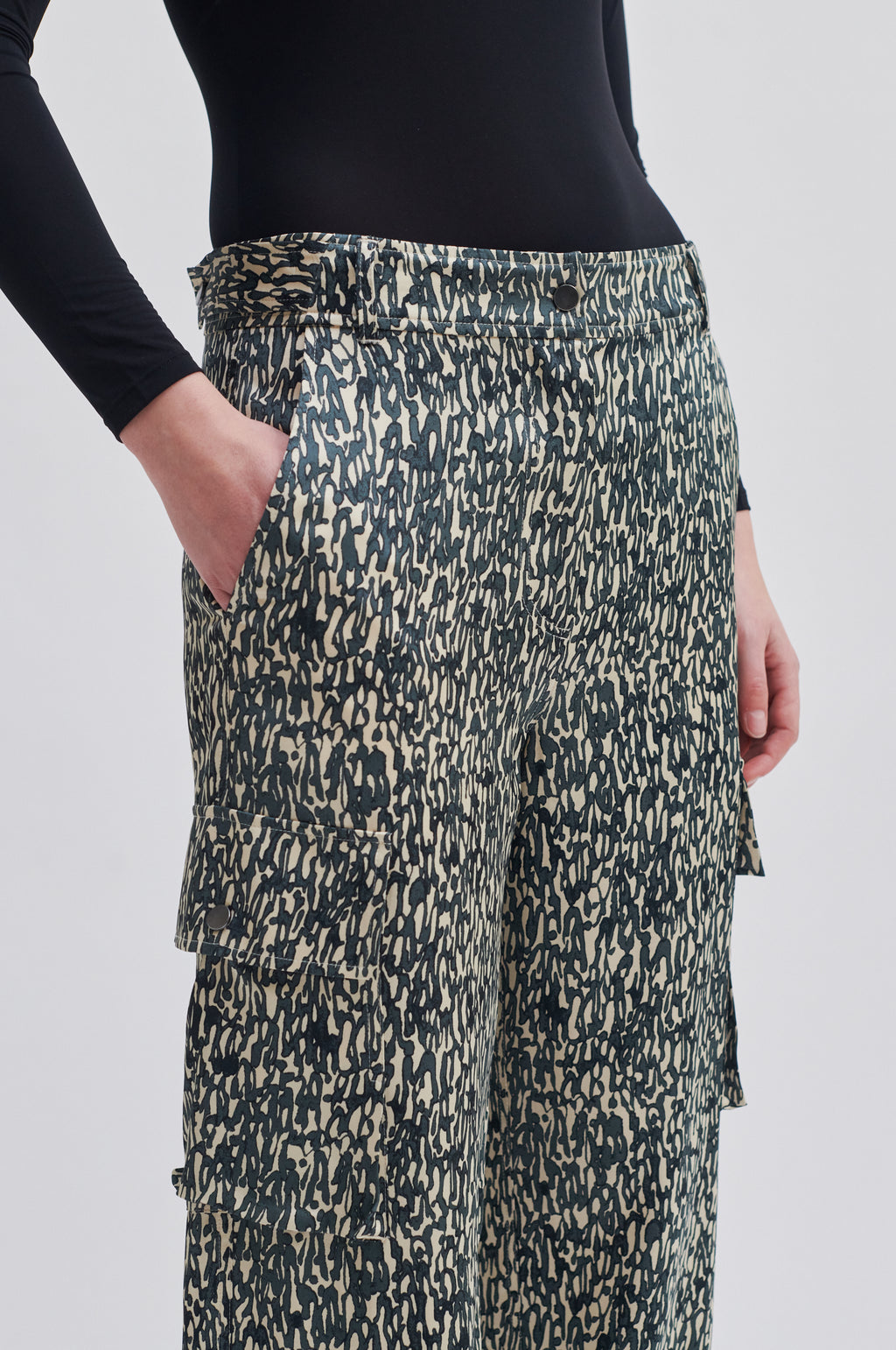 Second Female Luna Track Trousers - Woodland Gray