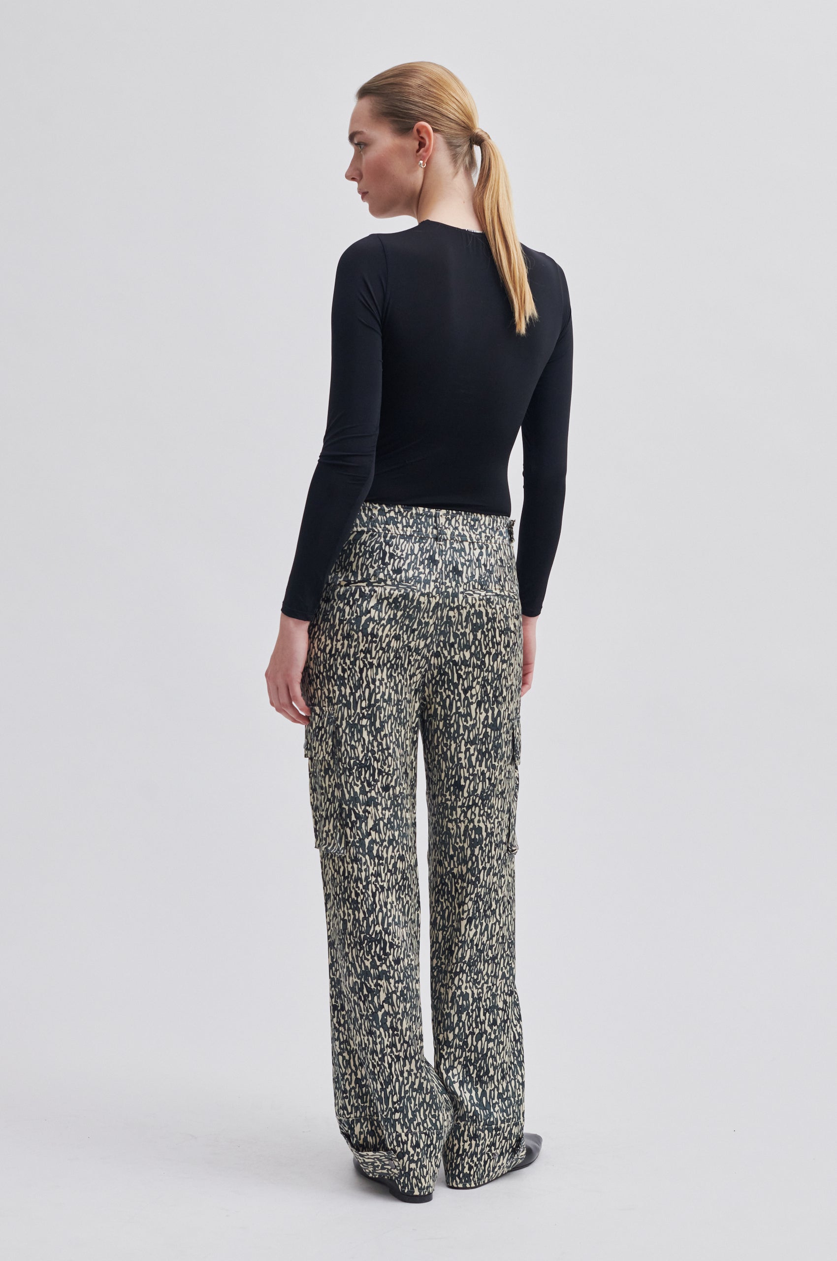 Second Female Luna Track Trousers - Woodland Gray