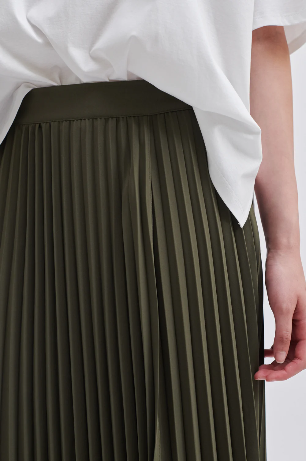 Second Female Esta Pleated Skirt - Sea Turtle