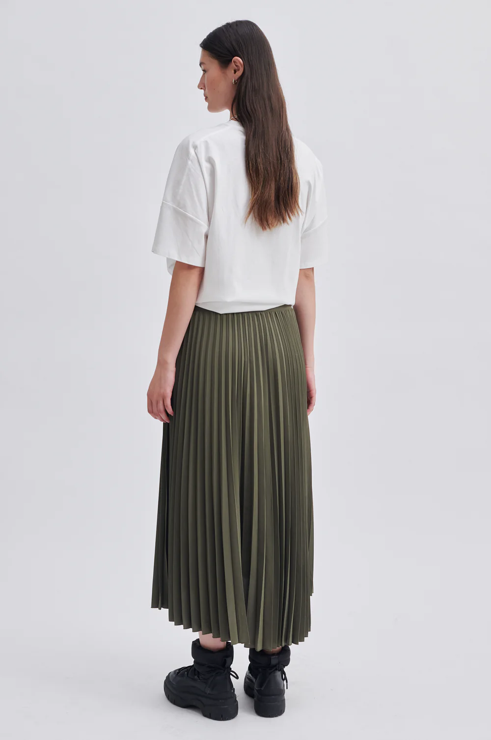 Second Female Esta Pleated Skirt - Sea Turtle