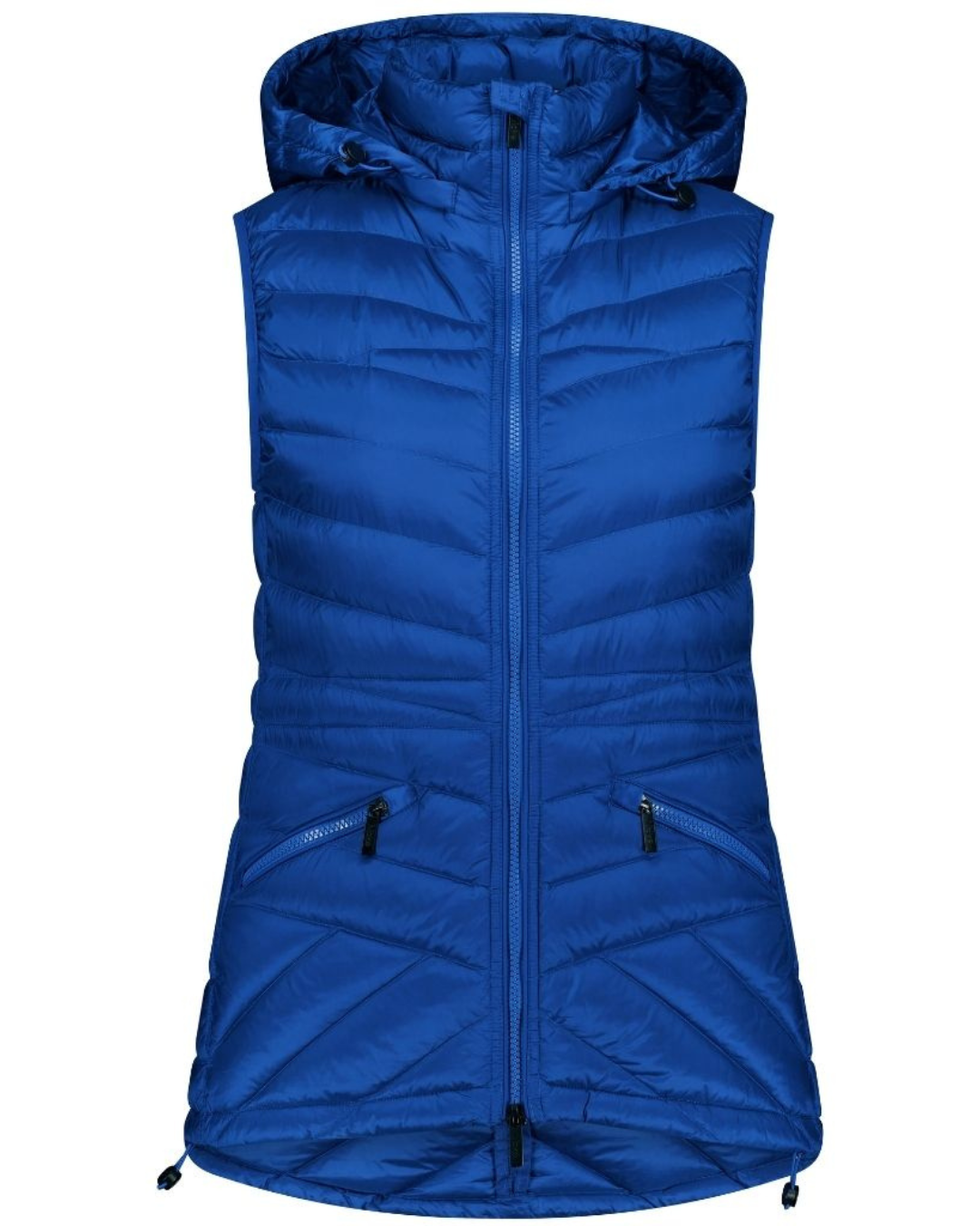 Moke Mary Claire Packable Vest - Imperial Blue