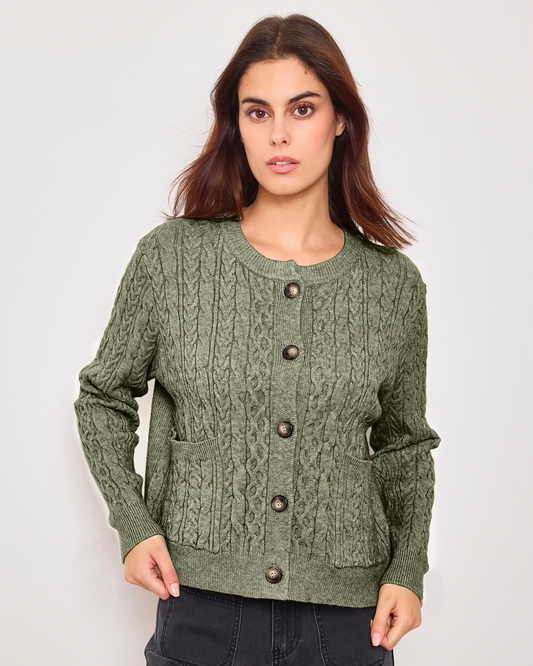 Sunny Studio Paris Sonia Cardigan - Khaki