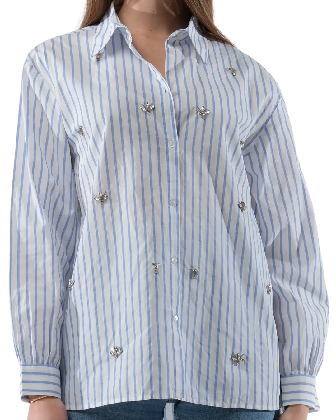 Goa Paris Roys Shirt - White/Bleu