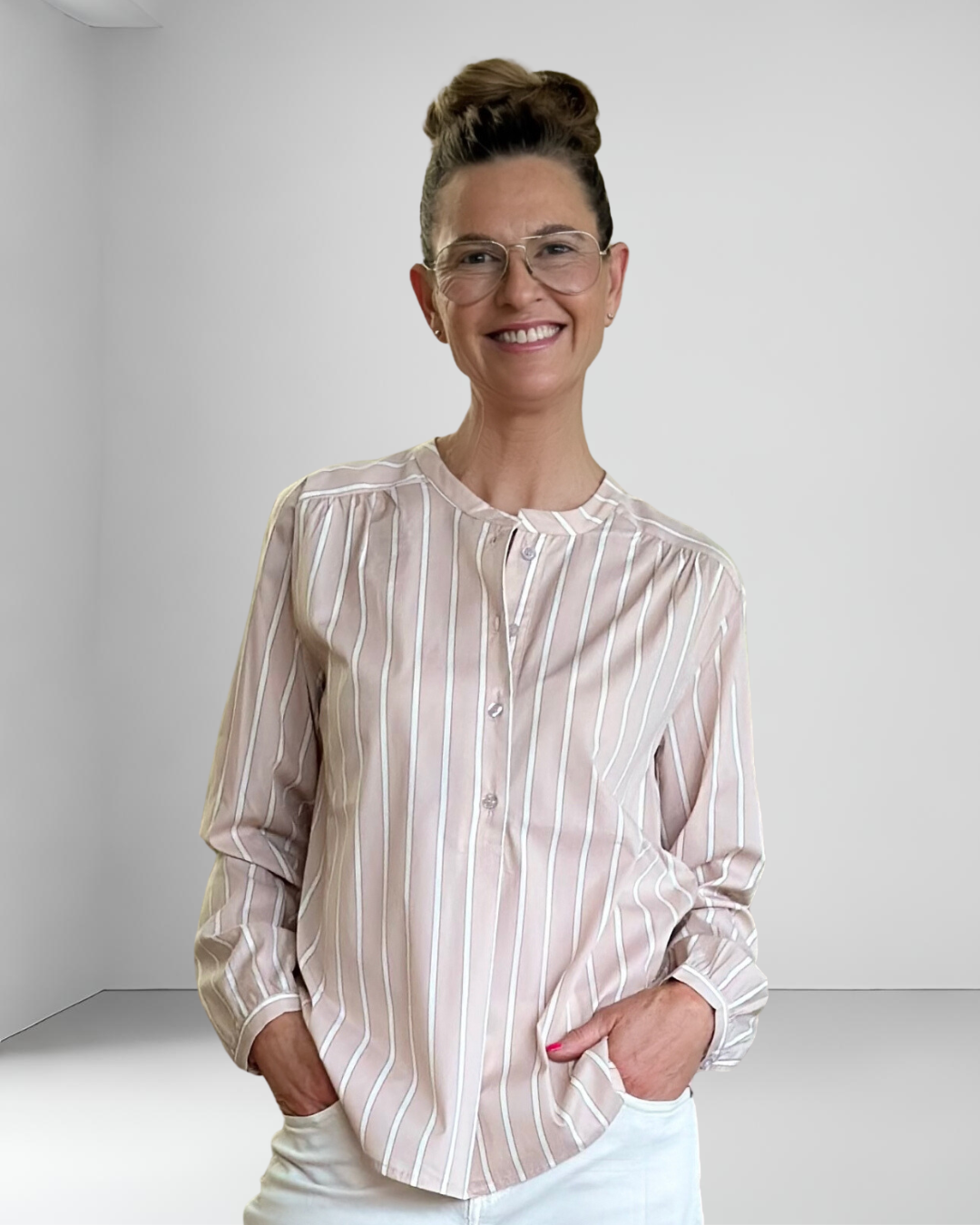 Milson Aston Shirt - Biscuit