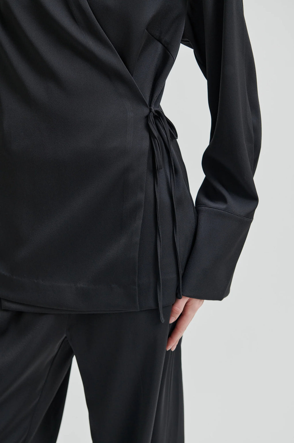 Second Female Glari Shirt - Black Sand