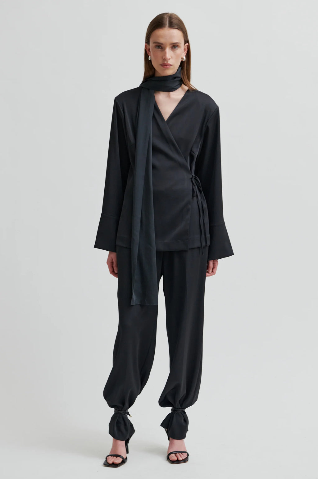 Second Female Glari Shirt - Black Sand
