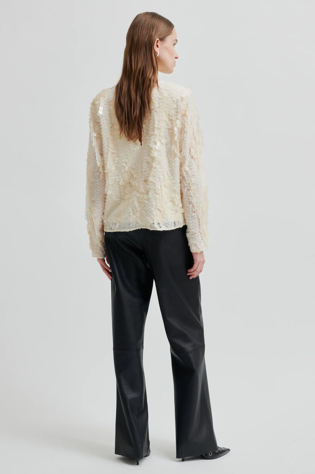 Second Female Glimmer Blouse - Jet Stream