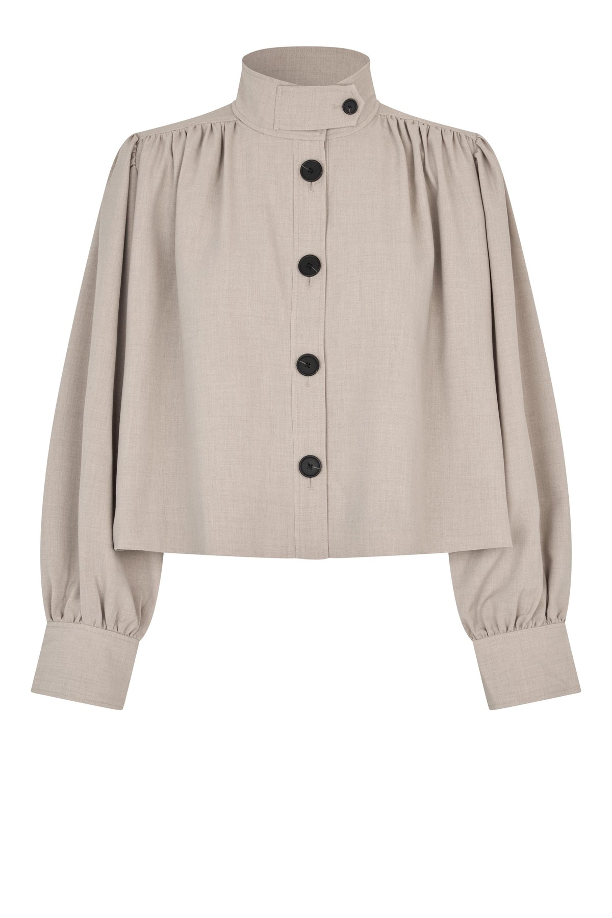 Second Female S26 Zoie Jacket - Light Beige Melange