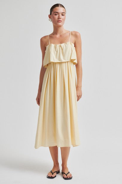 Second Female S26 Aie Dress - Eggnog