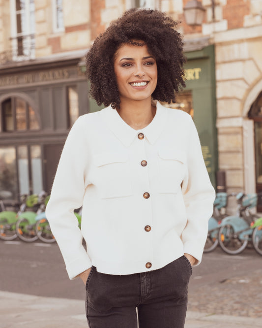 Sunny Studio Paris Stella Jacket - Ecru
