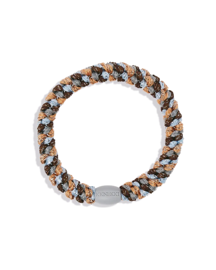 KKNEKKI HAIR TIES - Rose Gold Sea Blue