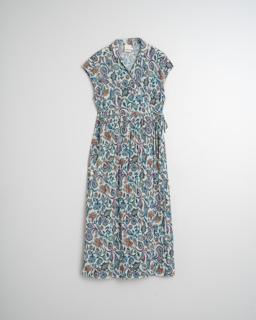 Indi & Cold Paisley Crossover Dress (AD190) - Multi