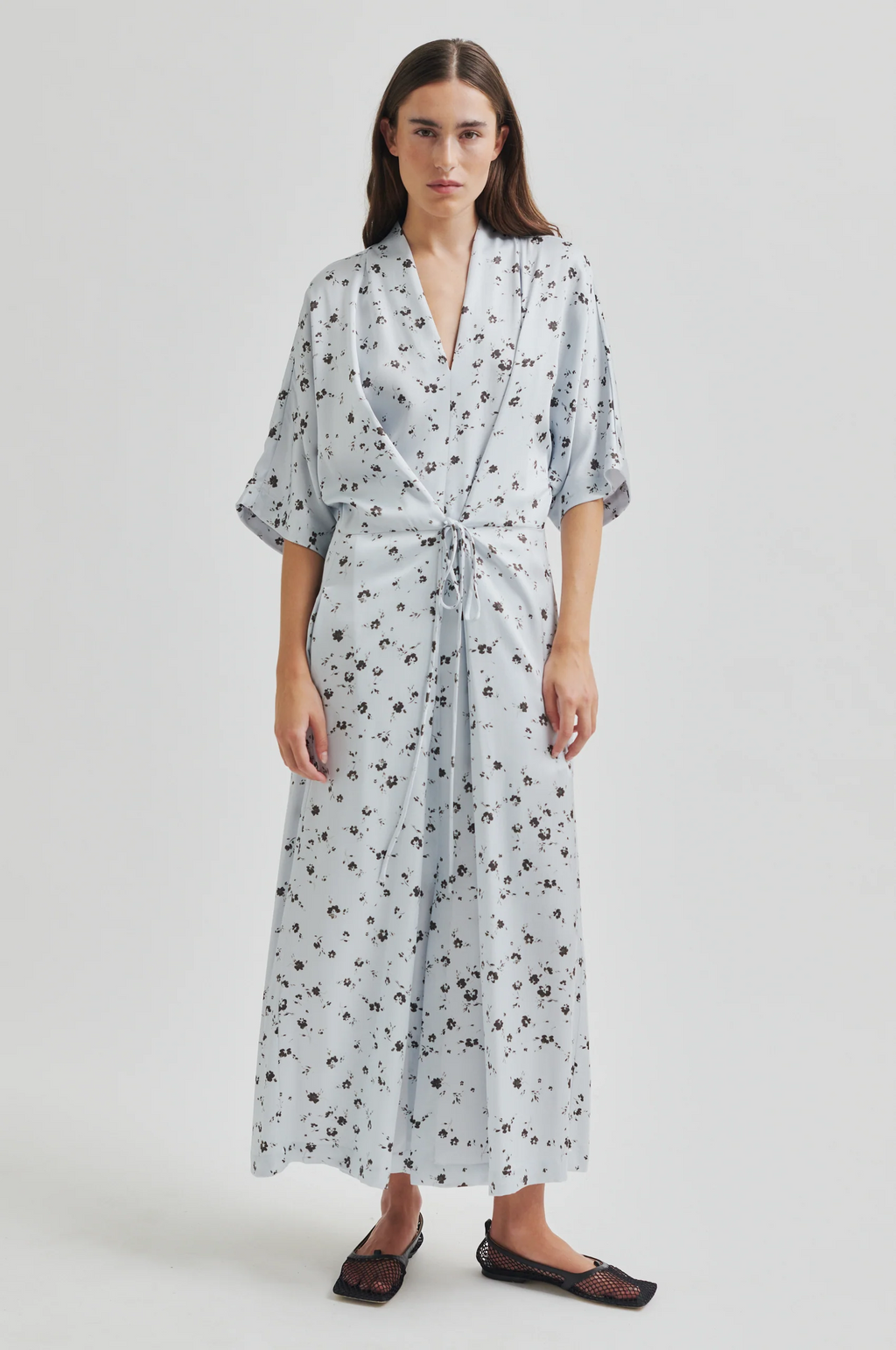 Second Female Adira Dress  - Gray Dawn