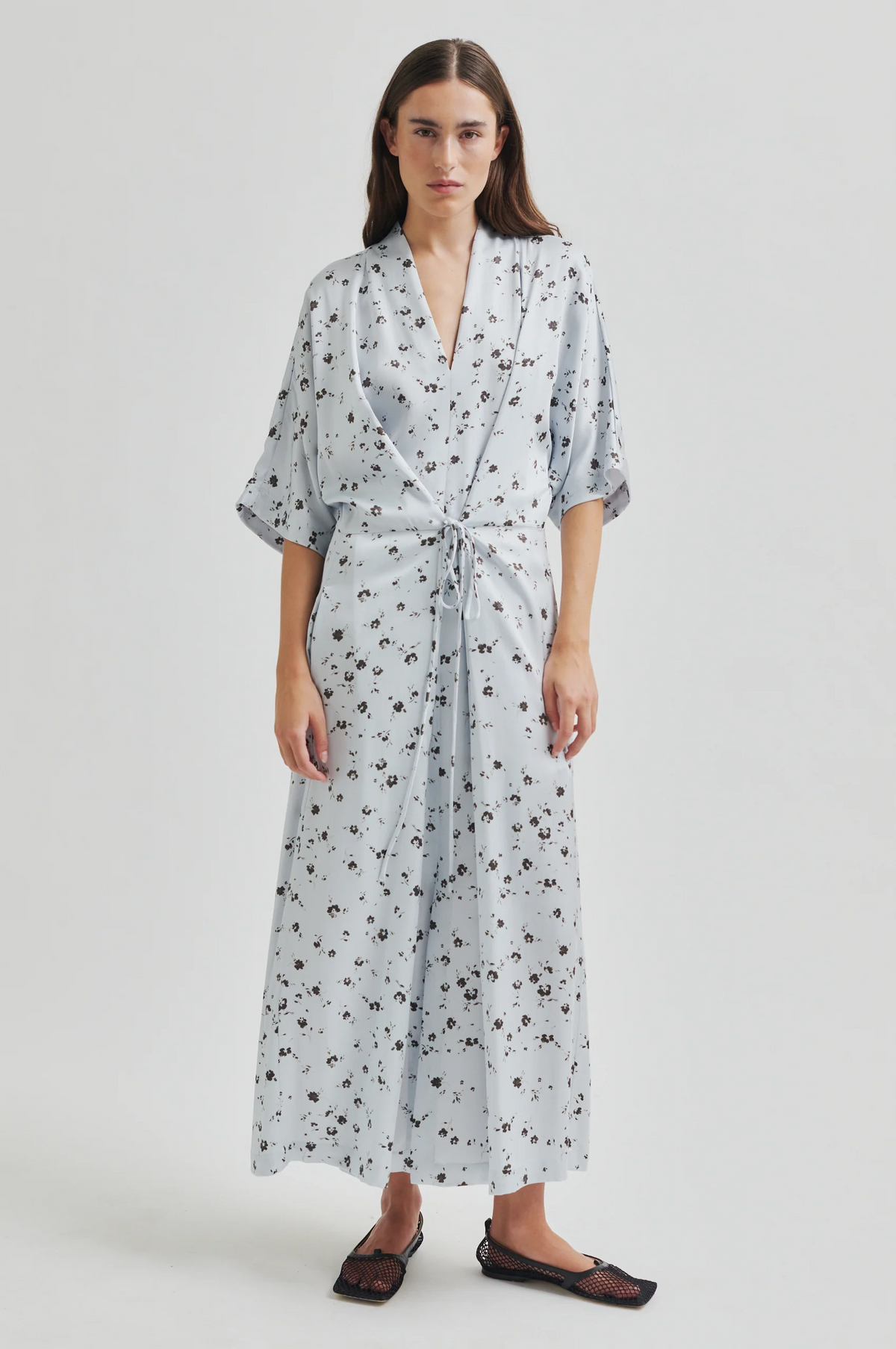 Second Female Adira Dress  - Gray Dawn