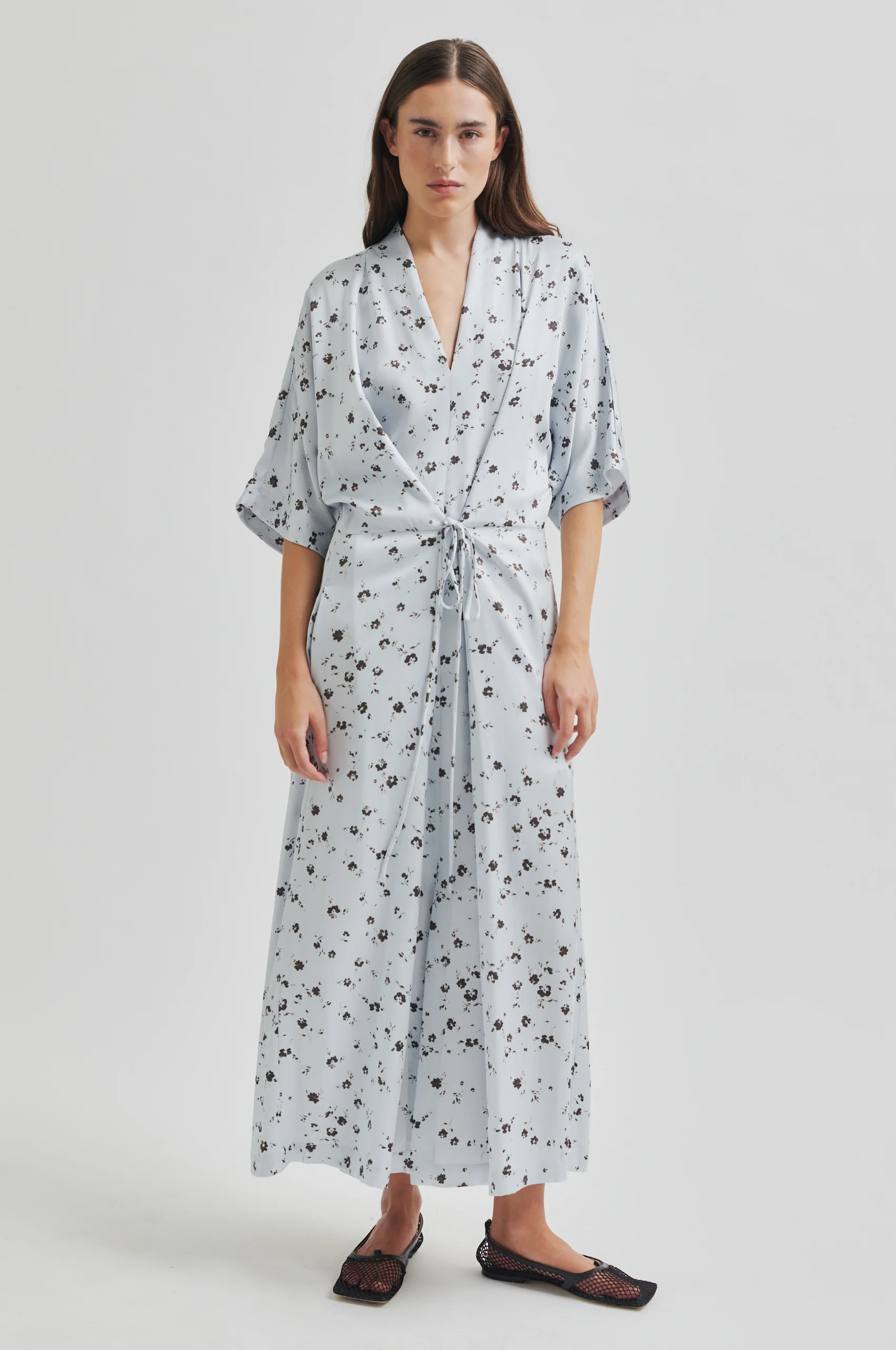 Second Female Adira Dress  - Gray Dawn