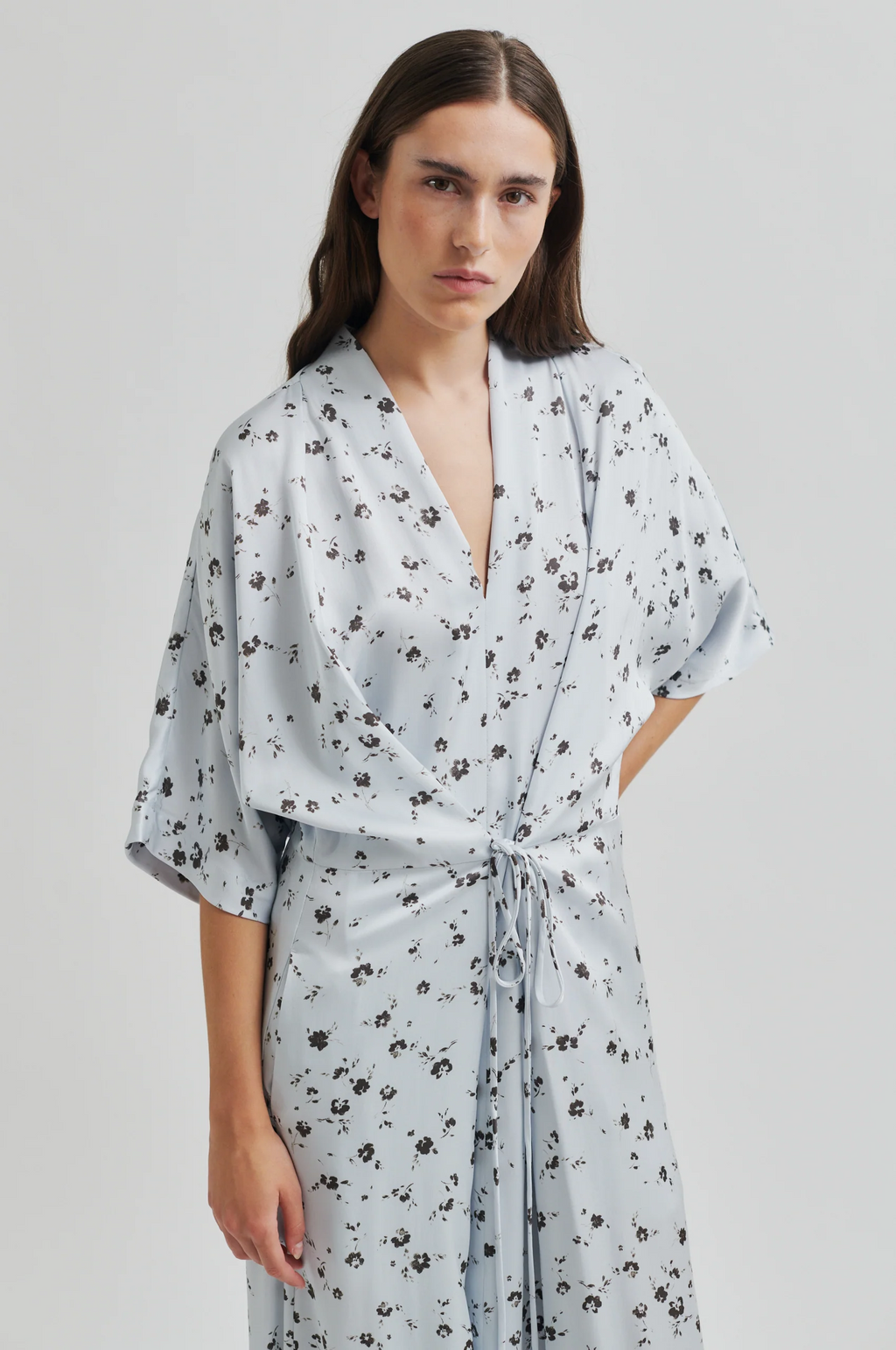 Second Female Adira Dress  - Gray Dawn