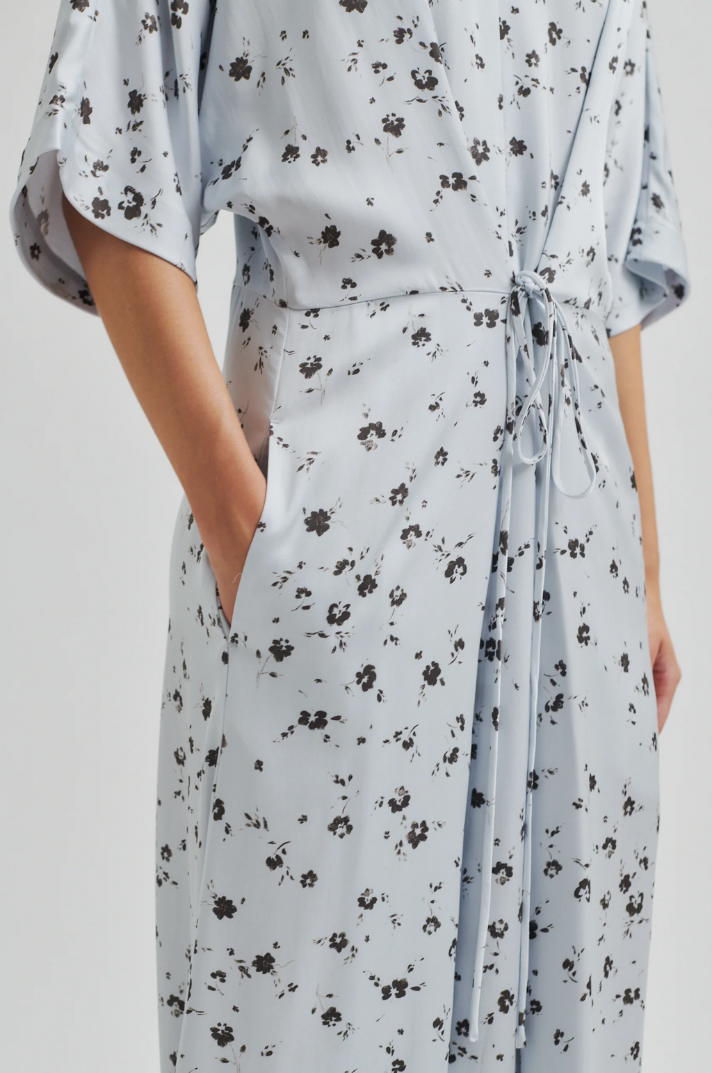 Second Female Adira Dress  - Gray Dawn