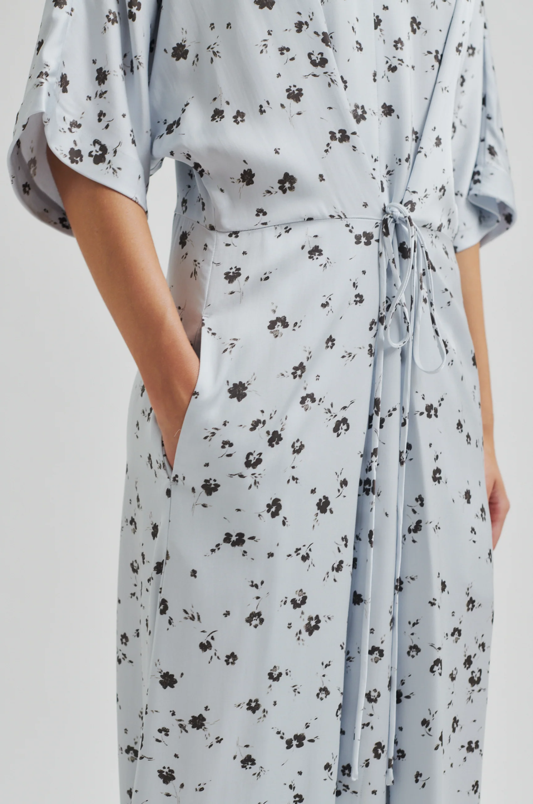 Second Female Adira Dress  - Gray Dawn